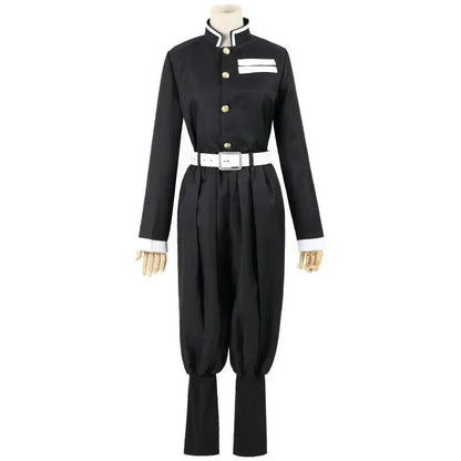 2026 New Cosplay Costume Anime Slayer Yaiba Top Jacket Pants Black Team Unisex Uniform Set Halloween Christmas Clothes