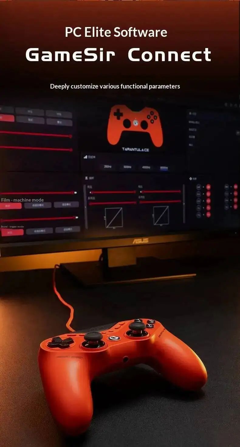 NEW Tarantula 8K Wired Esports Controller Gen-2 TMR Sticks 8000Hz Polling 0.5ms for PC Steam Switch Android iOS