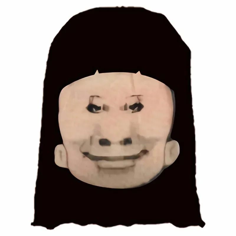 Full Face Mask for Halloween Cosplay Party Balaclava with Celebrity Face Mesh Visualized Elastic Headwear Christmas Gifts