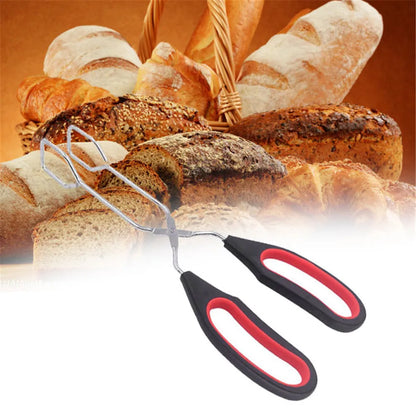 BBQ Tools Barbecue Scissor Tongs Grilled Food Tong Long Handle Scissor BBQ Bread Roast Clip Kitchen Baking Tongs BBQ Accessories