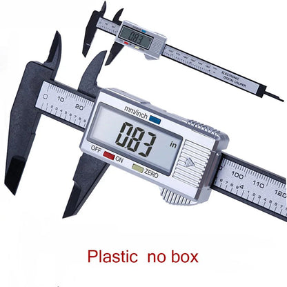 Paquímetro Vernier 150mm Ferramenta de Medição Paquímetro Digital de Aço Inoxidável Régua Digital de 6 polegadas Instrumento de Medição