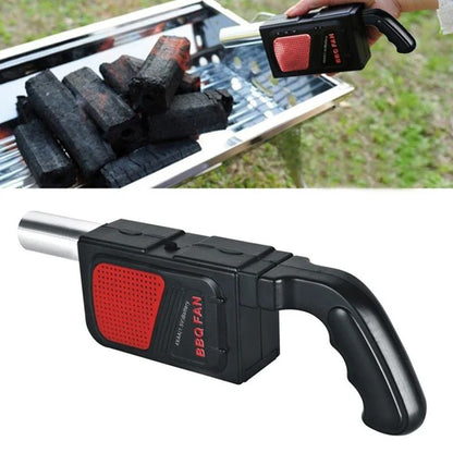 Handheld outdoor barbecue electric blower(no battery),portable carbon point assistant,camping and family gathering cooking tool