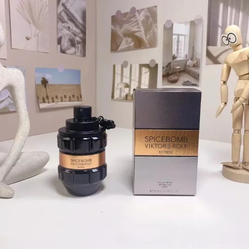 Perfume Bomm Paixão Masculina Intensa 90ml Spray de Fragrância Amadeirada Picante com Variantes Verde e Preta para Presentes Masculinos de Longa Duração