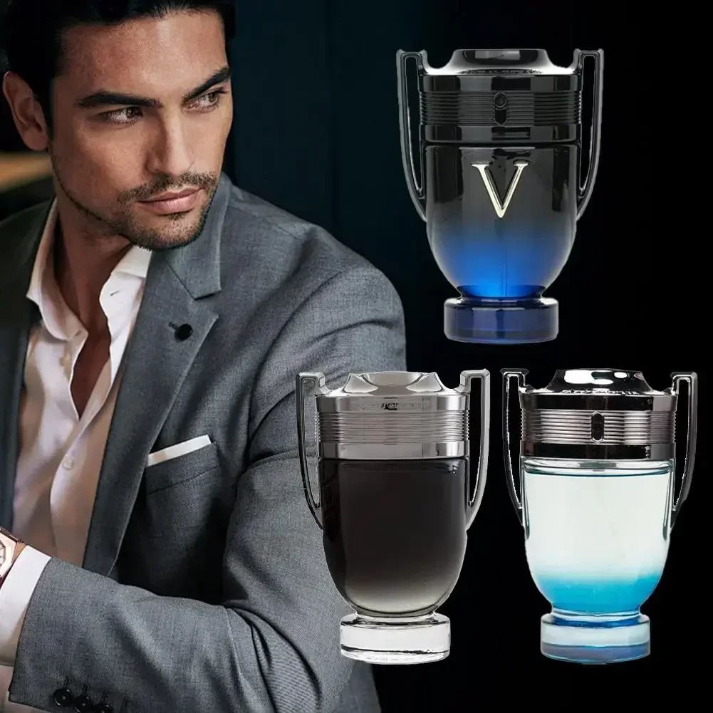 Hot Sales 100ml Warrior Trophy Perfume Men's Perfume Woody Aquatic Notes Fresh Ocean Fragrance Parfum Long Lasting Gift For Men