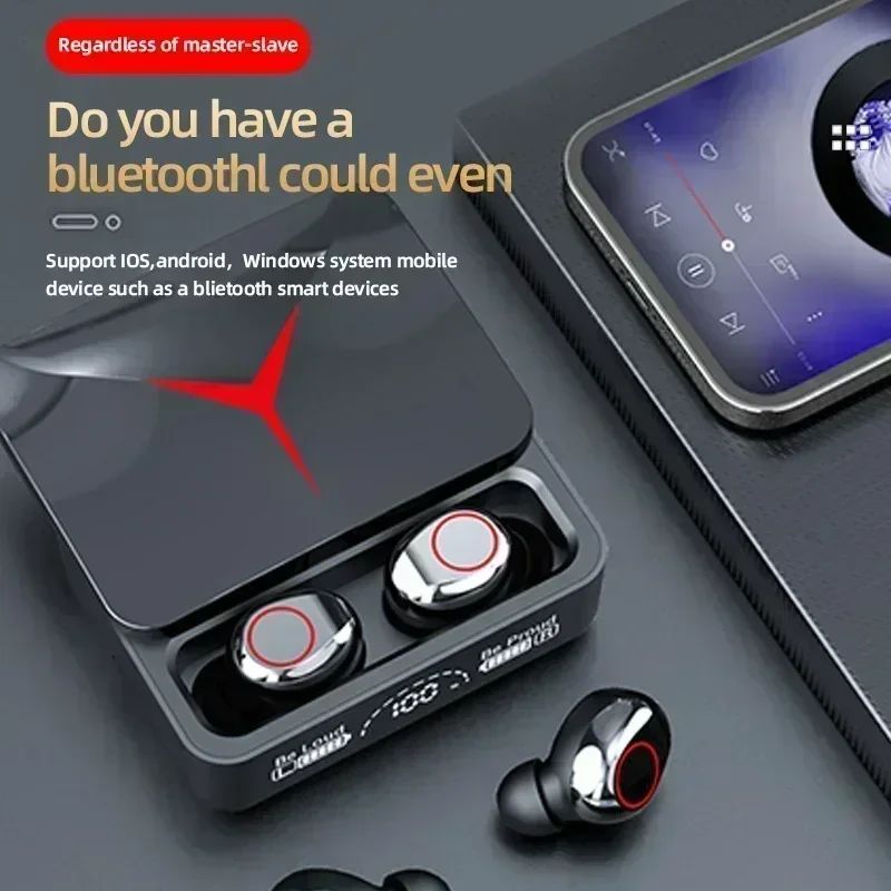 Original TWS M90 Wireless Headphones Gaming Earphone Bluetooth 5.3 Sport Earbuds Music Headsets For iphone Xiaomi Free Shipping