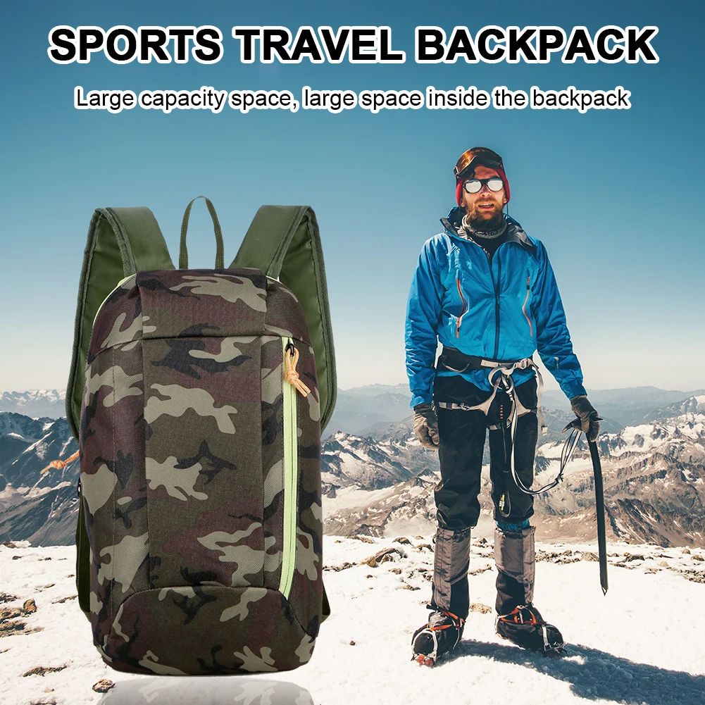 Mochilas de Camping, Trilha e Trekking Impermeáveis para Esportes ao Ar Livre, Mochila de Montanhismo, Corrida e Ciclismo para Homens e Mulheres
