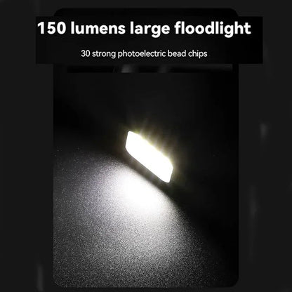 BUCKLOS Bike Light COB Front Rear Bicycle Lights LED Rechargeable Mountain Road Bicycle Lamp MTB Tail Light Cycling Flashlight