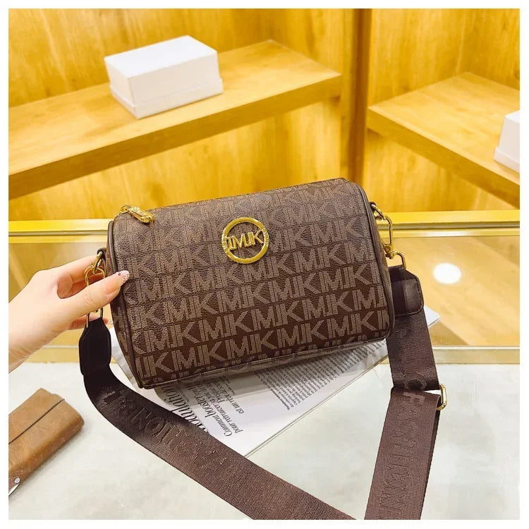 IMJK 22*14*11cm Women Shoulder Luxury Bags Designer Crossbody Chest Purses Handbag Women Clutch Travel tote Bag