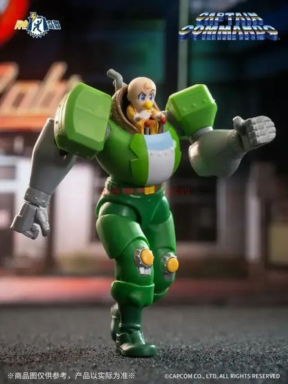 52TOYS Action Figure CAPCOM Final Fight 1PCS Colecionável Decoração de Mesa Presente Criativo para Aniversário 3.75inch/10cm