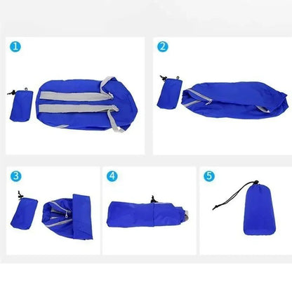 Mochila Dobrável Leve à Prova D'água Portátil para Esportes, Viagens e Caminhadas - Equipamento Durável para Aventuras ao Ar Livre