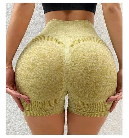 Short Gym Women‘s Gym Shorts High Elasticity Yoga Clothing Absorbent Short Sets Push Up Pants Cycling Jogging Fitness Legging