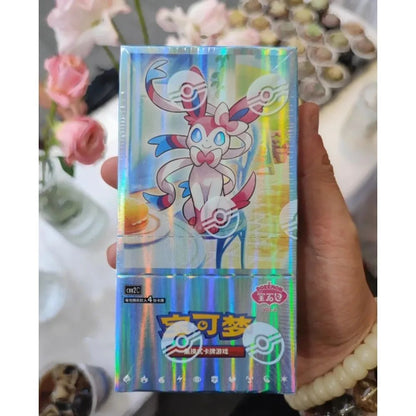 100% Original Pacote de Gemas Pokemon Vol3 Edição Cartas Anime Pokemon PTCG Bolsa de Gemas 2 Cartas Colecionáveis Brinquedo Presente de Aniversário Social