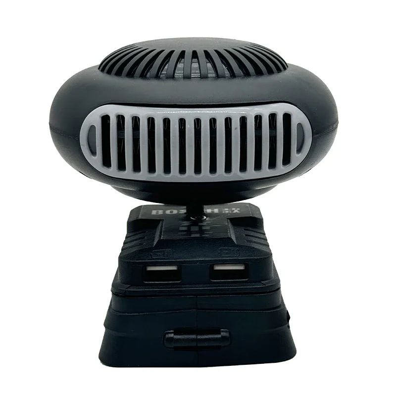 Portable Li-ion Battery Power Air Heater Blower Fan Heater Hot&Cold Wind Dual Mode for Makita for Bosch for DeWalt for Milwaukee