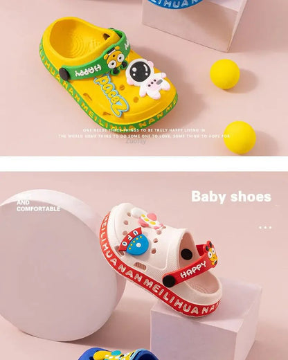 New Children Kids Baby Boys Girls Mules Clogs Summer Soft Sole Garden Beach Slippers Sandals Cave Hole Baby Shoes for Boys Girls
