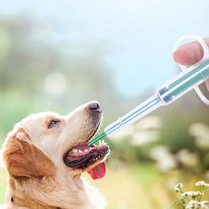Dispensador de Remédios para Animais de Estimação, Alimentador de Comprimidos para Gatos, Seringa Alimentadora de Ponta Macia, Alimentador Multiuso, Aplicador de Comprimidos para Gatos, Aplicador de Pílulas para Animais de Estimação
