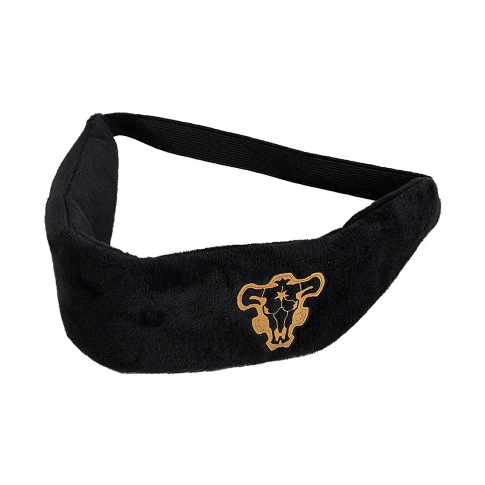 Anime Black Clover Asta Cloak Shawl Headband Black Bull Logo Hooded Cape Cosplay Costume Man Cloak Halloween Costumes