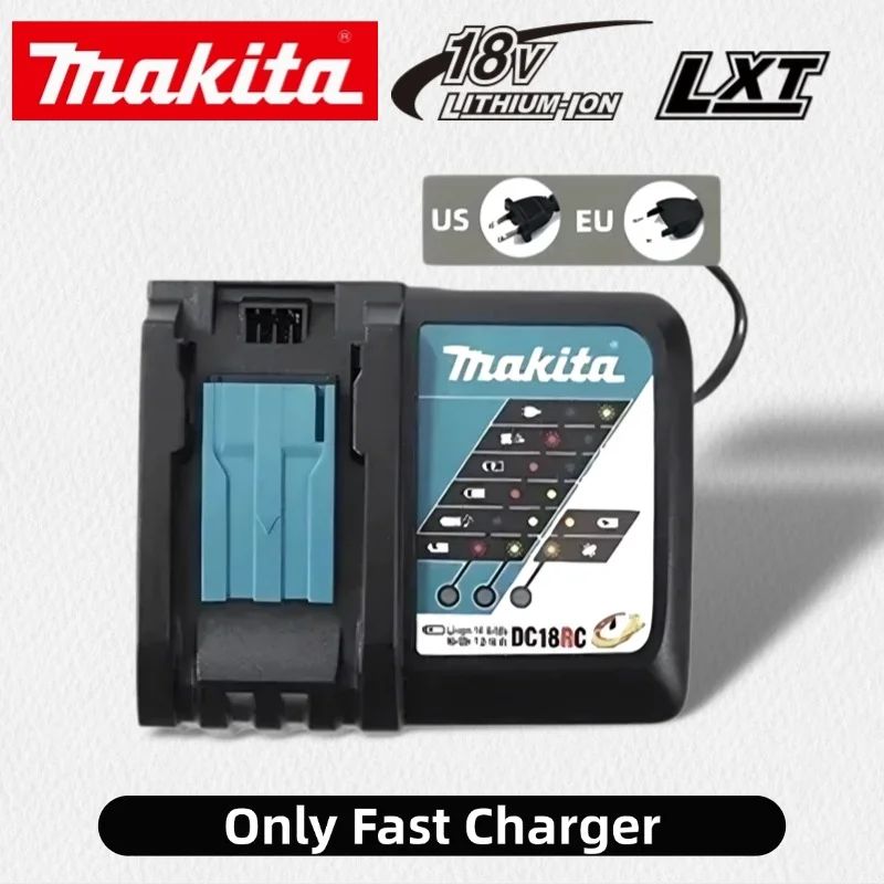 Bateria Makita 100% Original, bateria recarregável 18V 6.0Ah, substituindo Makita BL1830B L1840B L1850B L1860B, bateria para ferramenta elétrica