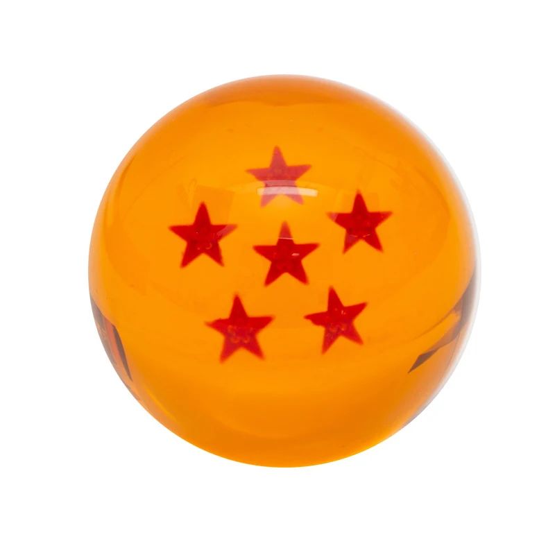 3,5cm 1:1 Bola de Resina 7 Peças / Conjunto Brinquedos de Bonecos de Ação Coleção de Pedidos Shenron Modelo de Anime Presente de Natal
