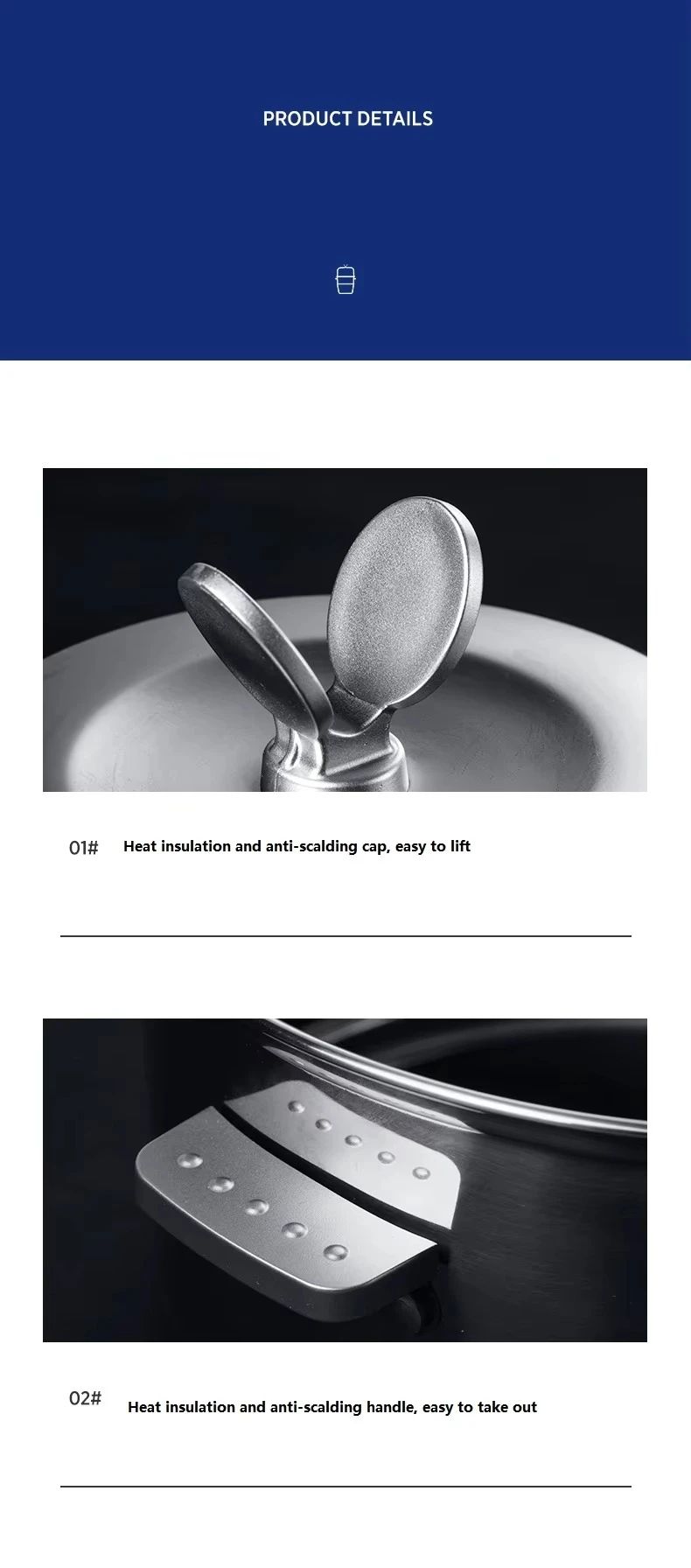 Panela Elétrica Multifuncional de Aço Inoxidável com Camada Dupla para Cozinhar Ovos – Vaporizador, Cozedor e Preparador de Café da Manhã, Eletrodoméstico Mini para Cozinha