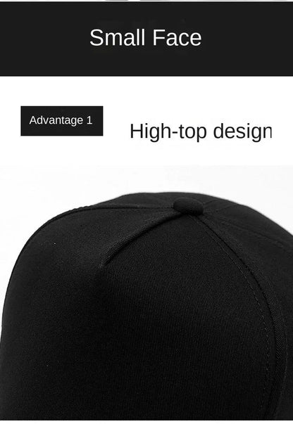 Big Head Plus Size XXL Baseball Cap Men Women Oversize High Crown Adjustable Fashion Trucker 56-60cm 61-65cm Hats