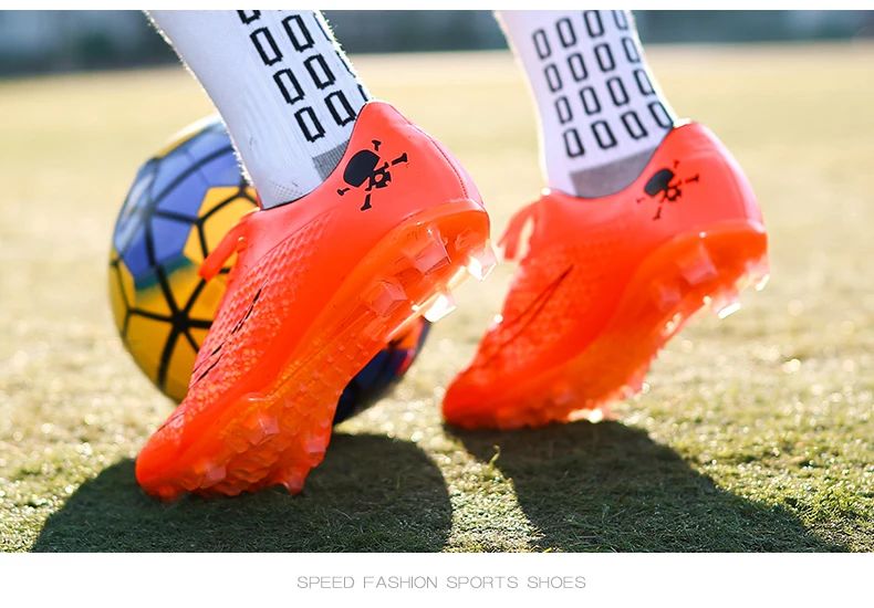 Men Society Soccer Shoes Cleats TF/FG Indoor Non Slip Original Professional Fast Football Shoes Grass Training Football Boots