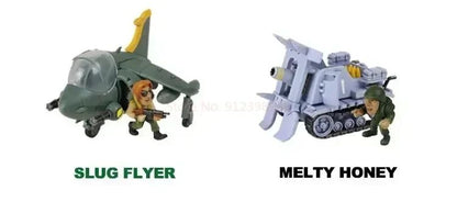 ?EM ESTOQUE?XIN SHI Modelo de Montagem Metal Slug X 2 SV-001 SV001 SLUGFLYER NOP-03 LANDSEEK T-2B SHOE Bonecos de Ação