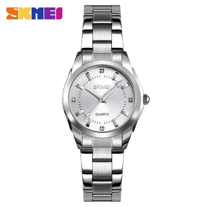 SKMEI1620  For Women Thin Lady Hour Ladies reloj mujer Fashion Simple Quartz Women Watch Japan Movement Luxury Quartz Watches