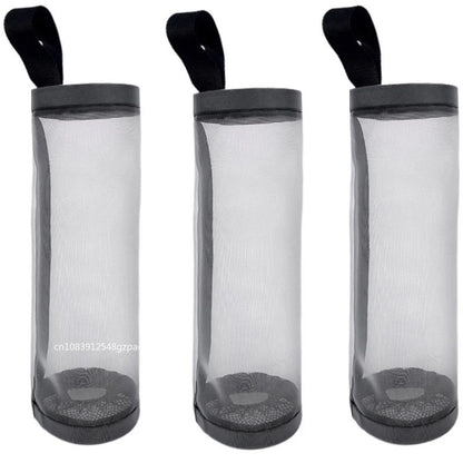1-5PCS Kitchen Garbage Bag Storage Grocery Bag Holder Wall Mount Plastic Bag Holder Dispenser Hanging Storage Garbage Organizer