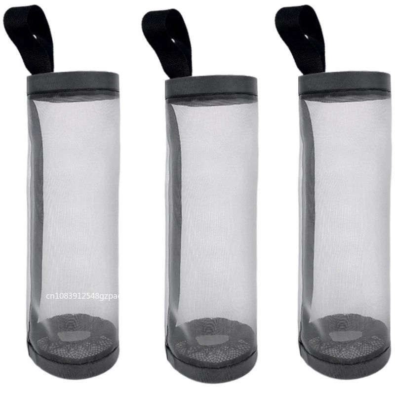1-5PCS Kitchen Garbage Bag Storage Grocery Bag Holder Wall Mount Plastic Bag Holder Dispenser Hanging Storage Garbage Organizer