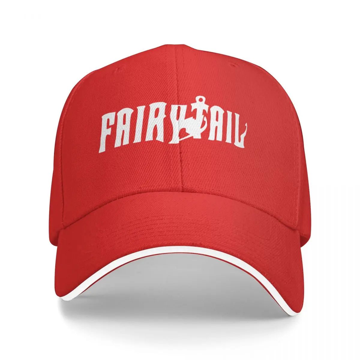 Boné Masculino Anime Fairy Tail Bonés de Moda Chapéus com Logotipo Asquette Homem Boné Pai para Homens Boné Trucker