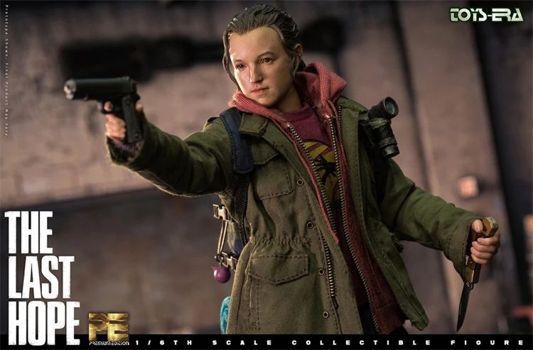 Brinquedo original TOYS ERA PE015/016 1/6 Colecionável Boneco de Ação Ellie The Last Hope Movie Soldier Simulation Doll Brinquedos Presentes