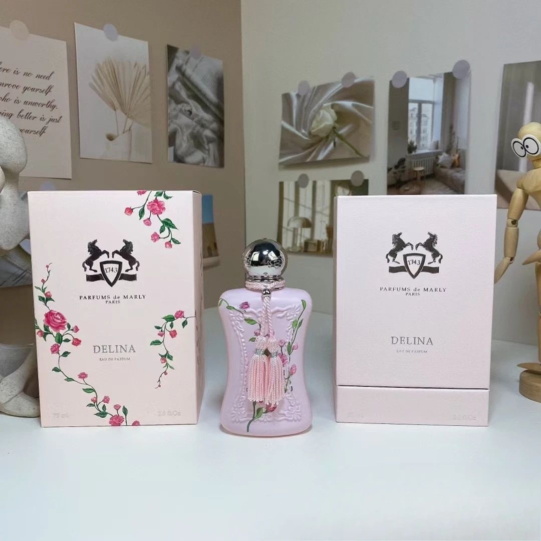 Kit de presente Eau de Parfum Exotic Rose 75ml - Perfume feminino spray 24h de longa duração, fragrância premium com envio expresso
