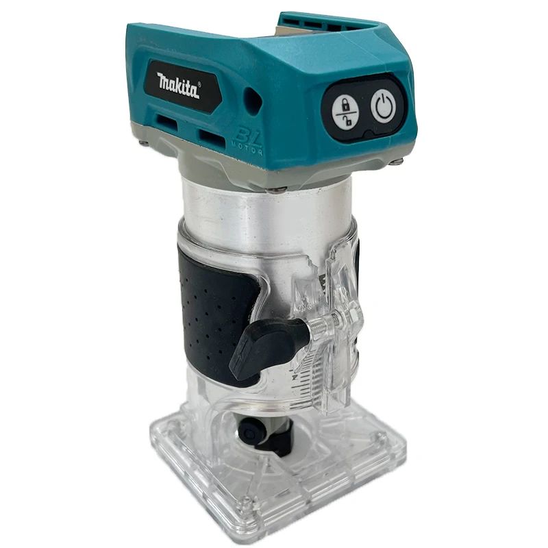 Makita DRT50 Aparador Sem Fio Recarregável Máquina de Aparar Ferramenta de Entalhe Sem Escovas Fresadora para Marcenaria Máquina de Gravar
