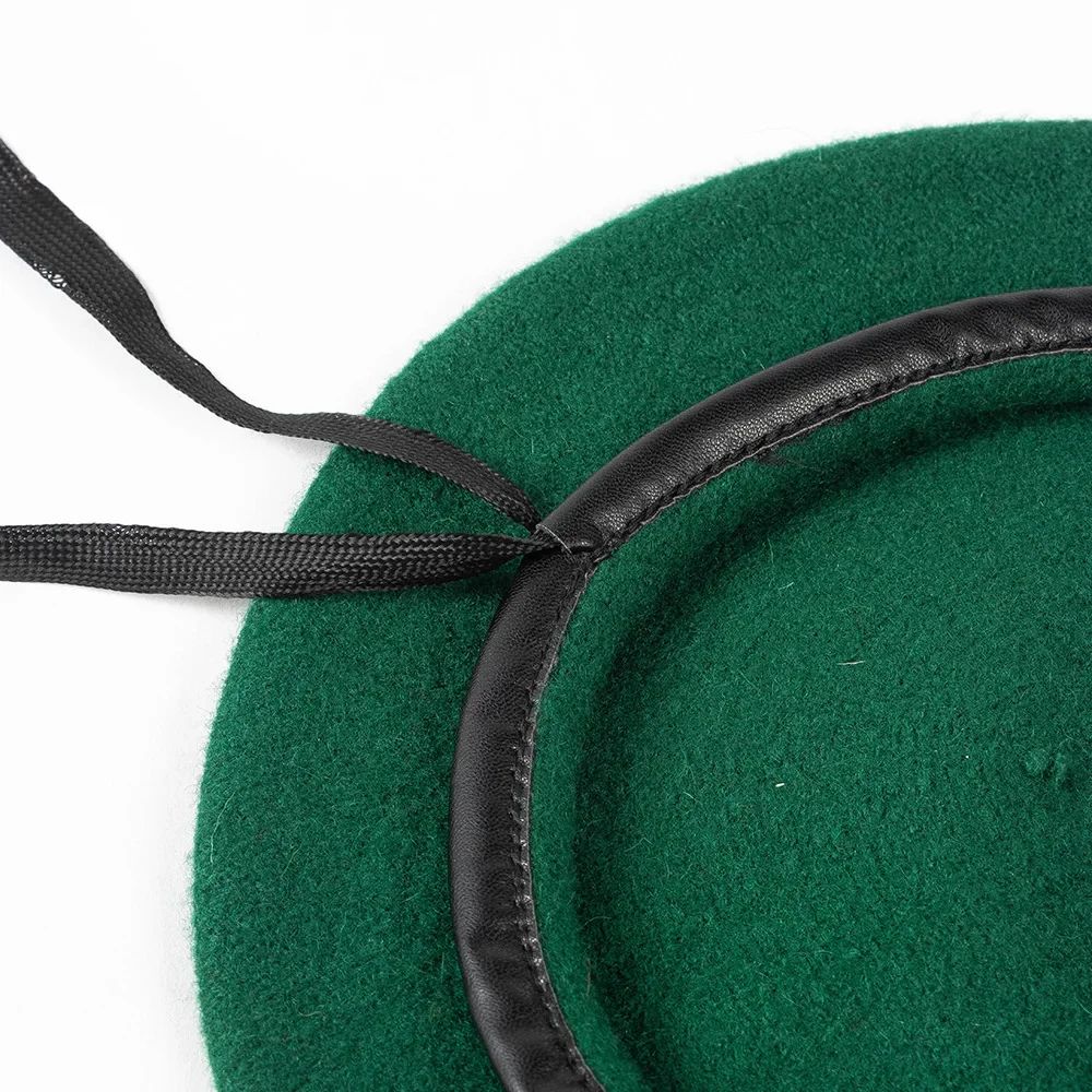Large Size Wool  Military  Army Berets Hat for Big Head Unisex Men Women Devil Soldier Winter Warm Wide Beret Cap Painters Hats