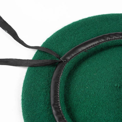 Large Size Wool  Military  Army Berets Hat for Big Head Unisex Men Women Devil Soldier Winter Warm Wide Beret Cap Painters Hats