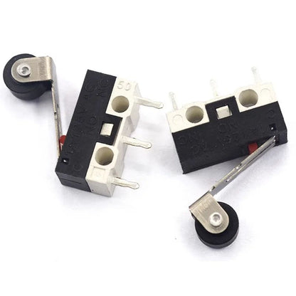 20Pcs 3 Pins Limit Switch SPDT Mouse Button Tact Switch 1A 125V Micro Switch for 3D Printer Parts Mouse Roller