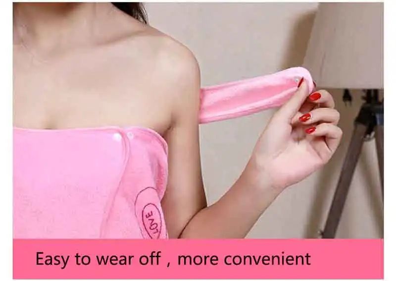 Wonderlife Women Quick Dry Magic Bathing Towel Spa Bathrobes Wash Clothing Sexy Wearable Microfiber Beach Towels Bathrooms Towel