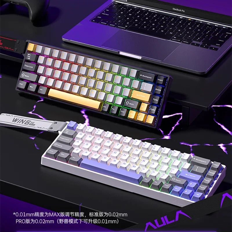 Teclado de Interruptor Magnético Win60He Com Fio Win 60 HE Teclado Mecânico para Jogadores de Esports Win68 Teclados Personalizados Win60 He Presentes