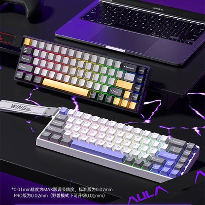 Teclado de Interruptor Magnético Win60He Com Fio Win 60 HE Teclado Mecânico para Jogadores de Esports Win68 Teclados Personalizados Win60 He Presentes