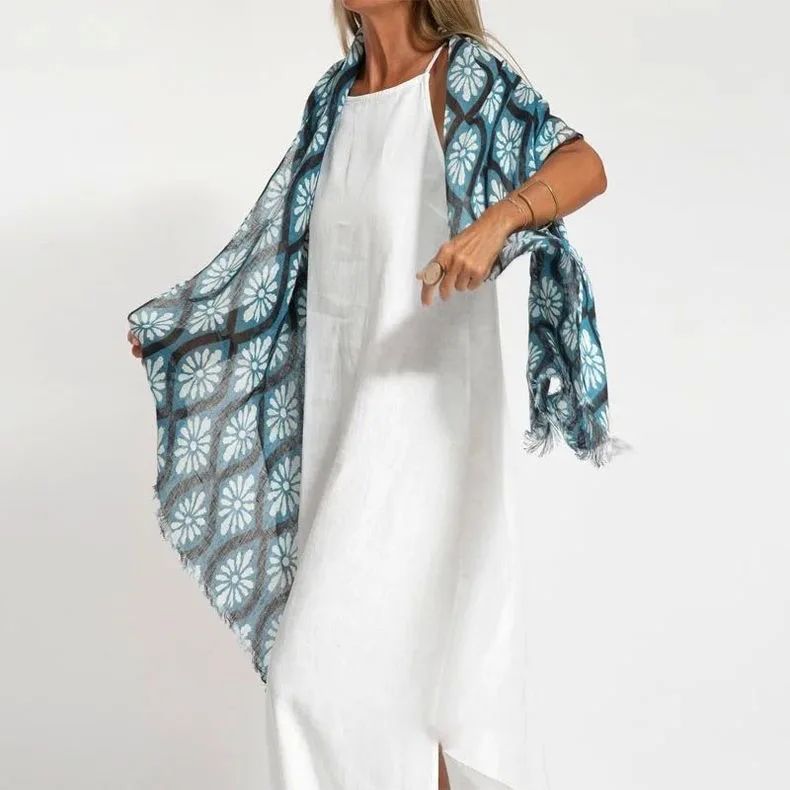 Women Cotton linen Side Split Long Slip Dress Summer Lady Strapless Solid Color Holiday Party Dresses FYY-10080