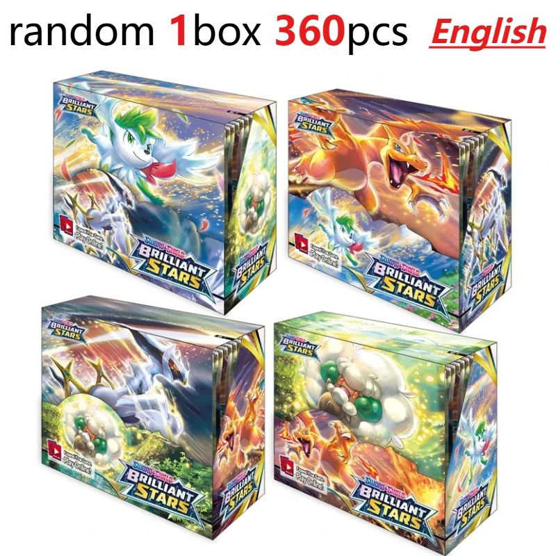 Divertido 360 Cartas Pokémon TCG Escarlate e Violeta Evoluções Prismáticas 151 Prism 36 Pacotes Caixa de Booster Pokémon Carta Colecionável