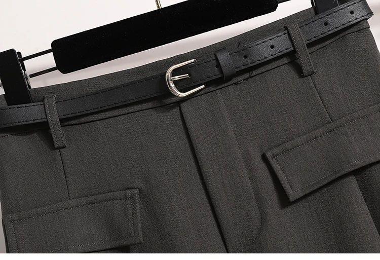 Women's Solid Simplicity Casual Chic Skirt Plus Size Suit Skirts Autumn Winter Fashion New A-line Temperament Large Size Skirt