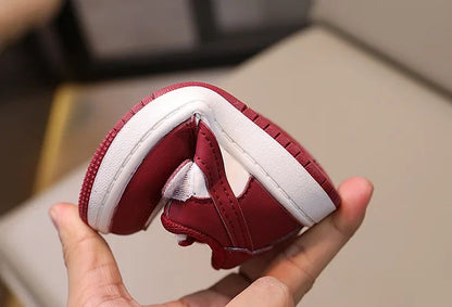 Children's Sports Shoes Low-Top Soft Bottom Color Blocking Board Shoes Boys and Girls Fashionable Hundred Non-slip Casual Shoes