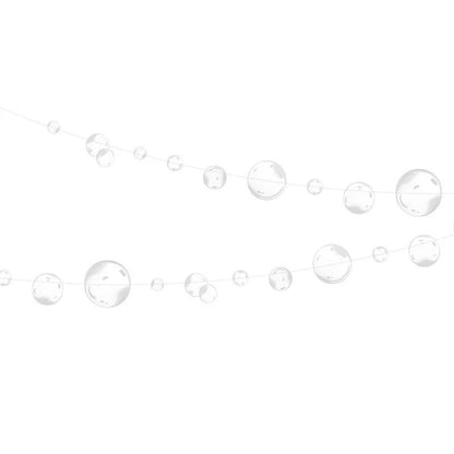 2m Bubbles Circle Garland Banner Under The Sea Themed Party Decor Starfish Jellyfish Wall Hanging Mermaid Birthday Supplies