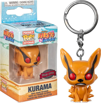 Funko Pop Naruto Kurama Sasuke Wakaki Boruto SEIS CAMINHOS KAKASHI Bonecos de Vinil Chaveiro Brinquedos Pocket Pop Chaveiro Carro Bolsa Brinquedo
