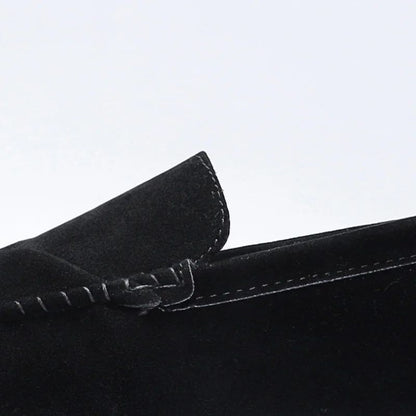 Fashion Suede Men Casual Shoes Male Lazy Shoes Breathable Comfort Slip-on Mens Driving Shoes Luxury Brand Loafers Moccasins
