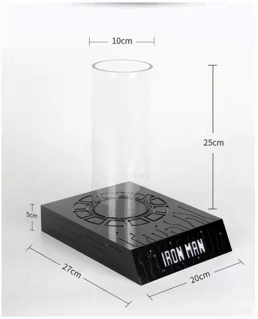 Novo capacete de Homem de Ferro AutoKing 1:1 Mk5 Cosplay Controle de Voz Olhos com Luz Modelo Brinquedos para Adultos Presente de Natal Elétrico Vestível