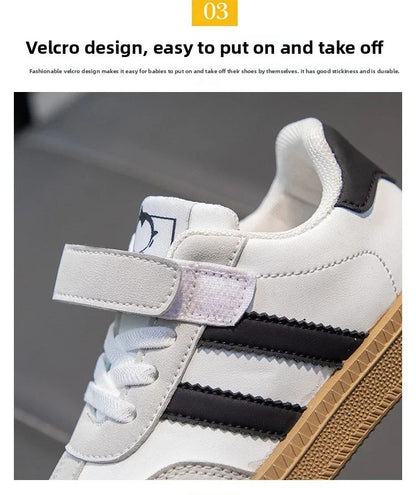 Trendy Kids Shoes Girls Boys Tennis Sneakers Outdoor Running Shoes Non-slip School Sports Shoes Breathable Mesh Comfort Shoes