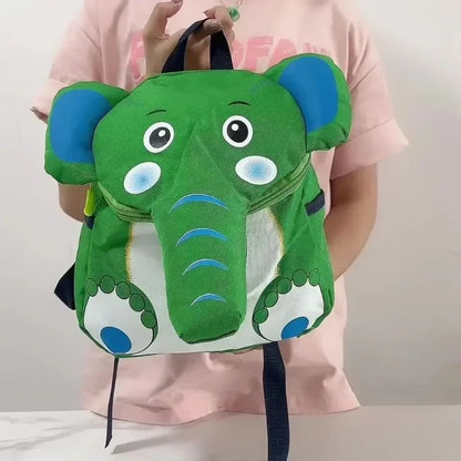 Mochila Infantil Fofa Mochila de Desenho Animado de Animais Mini Bolsa de Viagem para Meninas Meninos Bolsa Escolar Infantil Leve