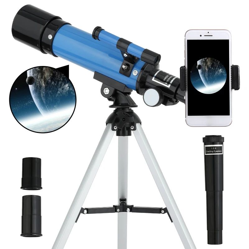 Telescópio astronômico F36050, grande abertura, alta definição, alta ampliação, para observação da lua e estrelas